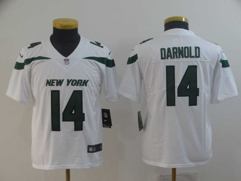 Youth Nike Jets 14 Sam Darnold White New 2019 Vapor Untouchable Limited Jersey,We sell and wholesale Youth Nike Jets 14 Sam Darnold White New 2019 Vapor Untouchable Limited Jersey on line form chian!